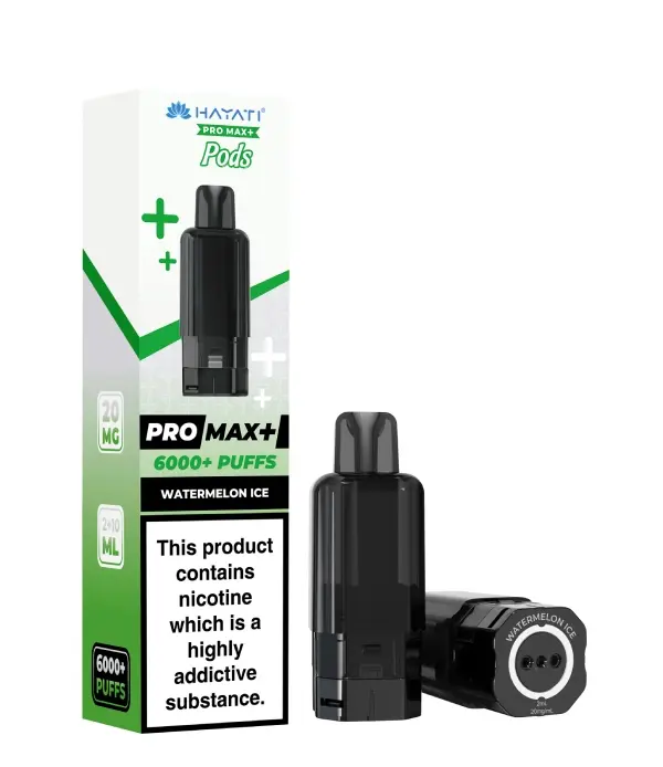  Hayati Pro Max Plus Pods - 10mg | Watermelon Ice